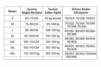 Nefes Alabilen Göğüs Destekli Sarkma Önleyici Sütyen | Konfor & Şekillendirme